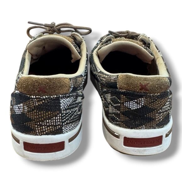 Twisted X Black Multi Kicks Lace Up Sneaker Aztec Casual MCA0044 Men’s Size 11 main image 7
